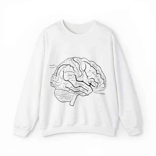 The Brain Unisex Heavy Blend™ Crewneck Sweatshirt